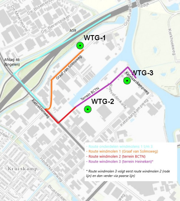 2021 04 22 Route onderdelen RV 1 2 3